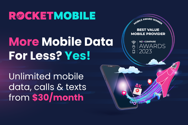 Rocket Mobile - Unlimited Plans From $30/month