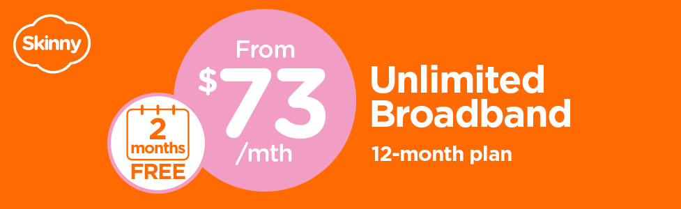 SKinny Broadband - 2 months free deal