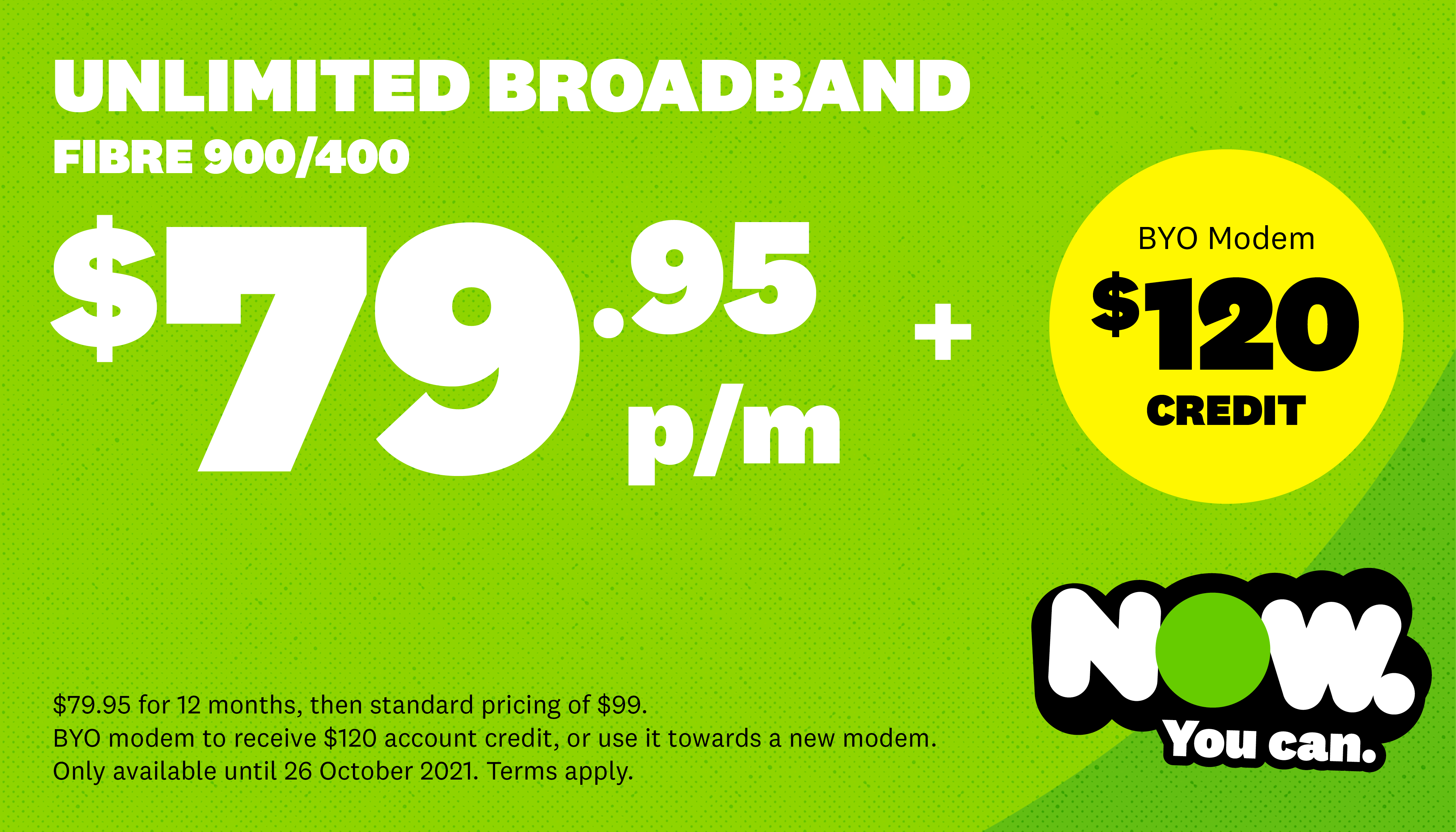 NOW Broadband - Exclusive Gigabit Offer