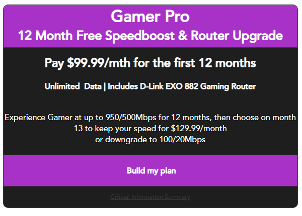 MyRepublic Gamer Deal