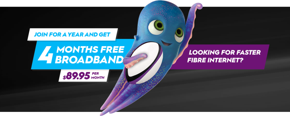Stuff Fibre Gigantic 4 months free
