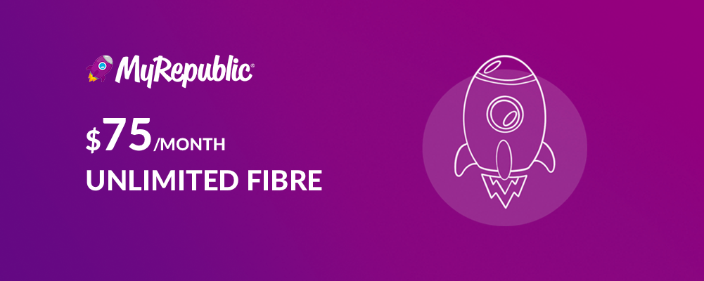MyRepoublic - Unlimited Fibre from $75/month