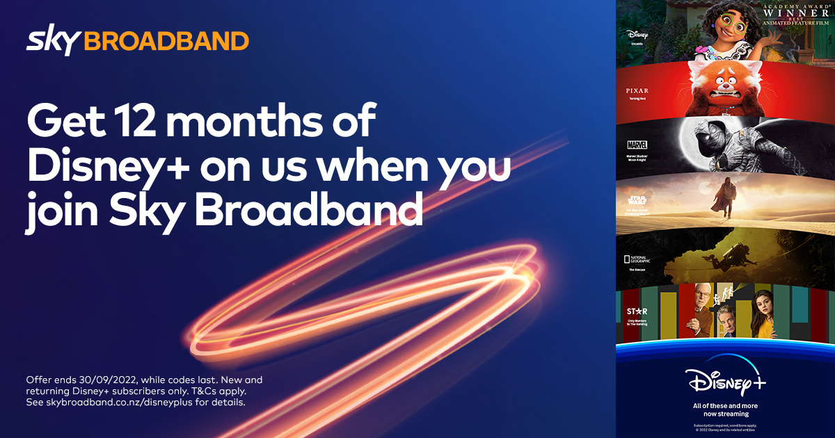Sky Broadband - Disney+ offer