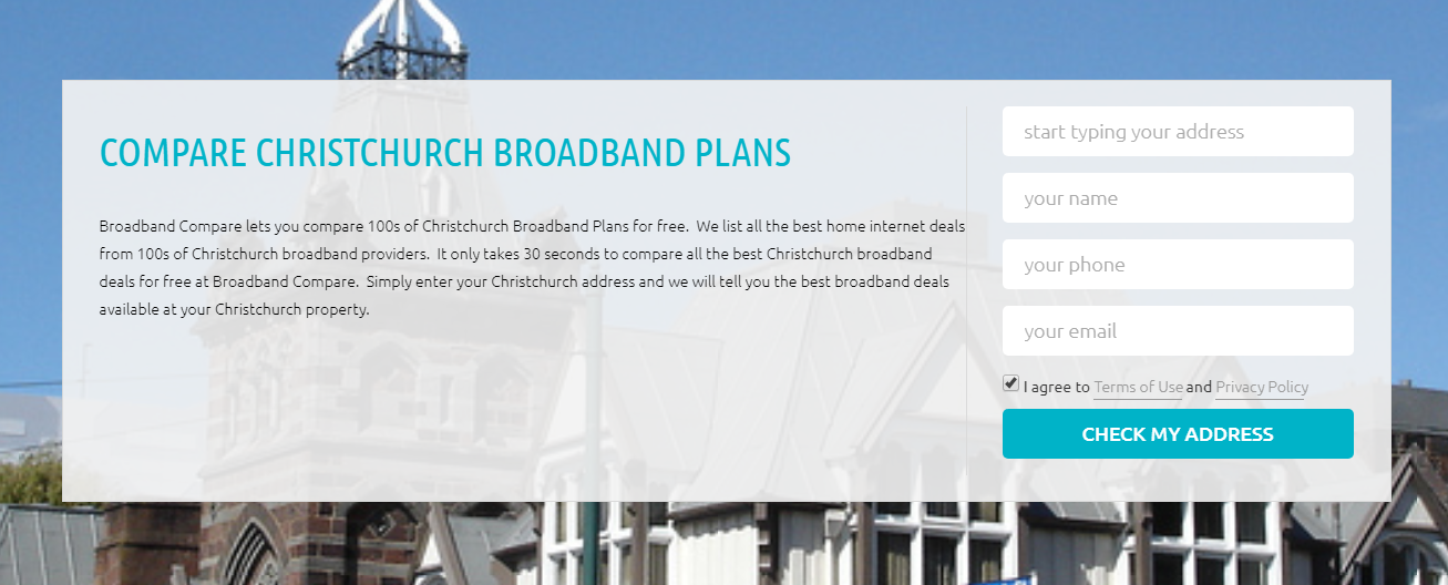 Compare Providers in Christchurch
