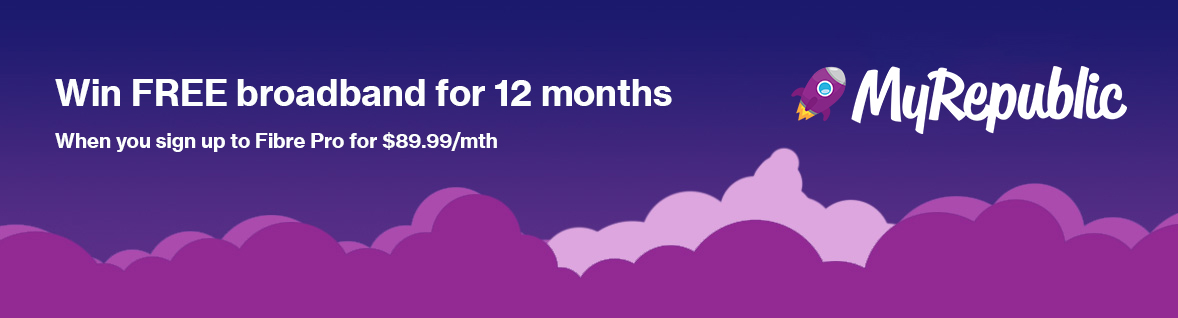 MyRepublic - Win FREE broadband for 12 months
