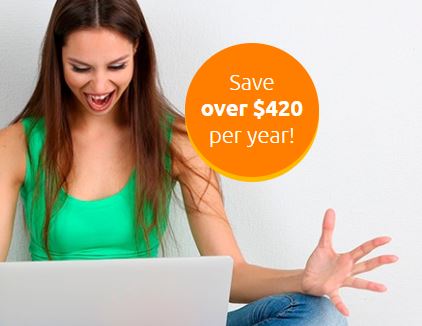 How can you save $420 per year with Broadband Compare