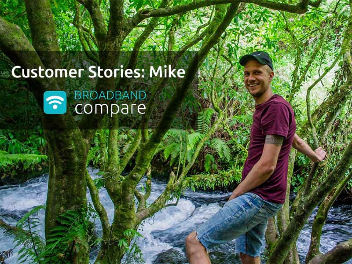 Customer Stories: Mike on Stuff Fibre broadband installation