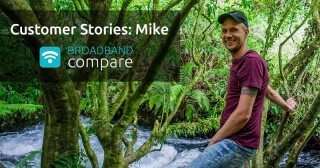 Customer Stories: Mike on Stuff Fibre broadband installation