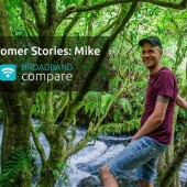 Customer Stories: Mike on Stuff Fibre broadband installation