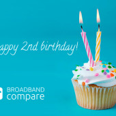 Happy 2nd Birthday Broadband Compare