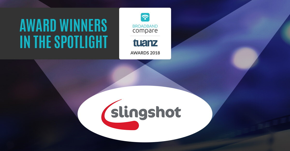 Slingshot Broadband - Award Winner