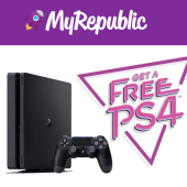 MyRepublic PS4 Bundle - Get a FREE PS4