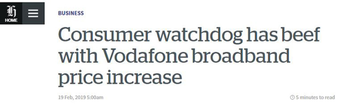 Vodafone price increase – customers can switch to a better deal with no cancellation penalty