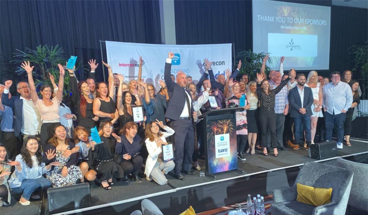 Stuff Fibre the big winner at the Broadband Compare TUANZ Awards