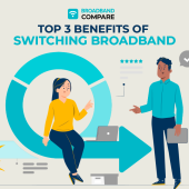 Top 3 Benefits of Switching Broadband with Broadband Compare