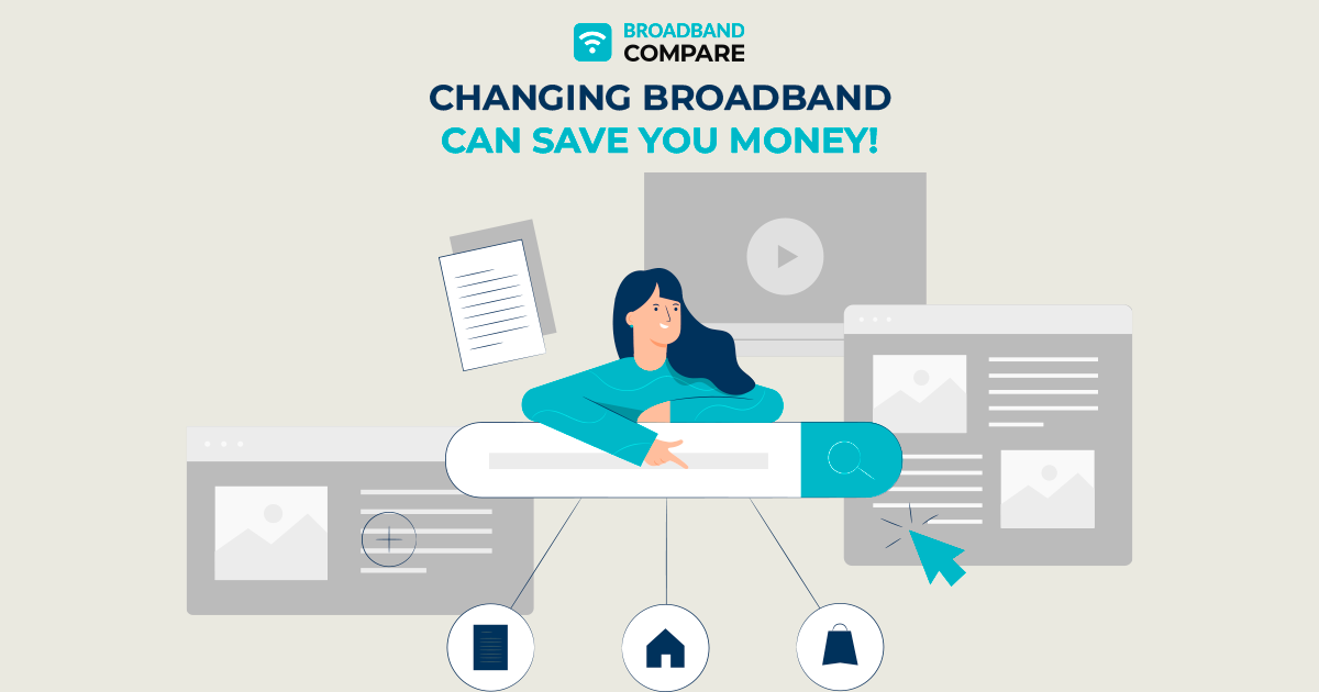 Changing Broadband Can Save You Money with Broadband Compare