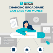 Changing Broadband Can Save You Money with Broadband Compare